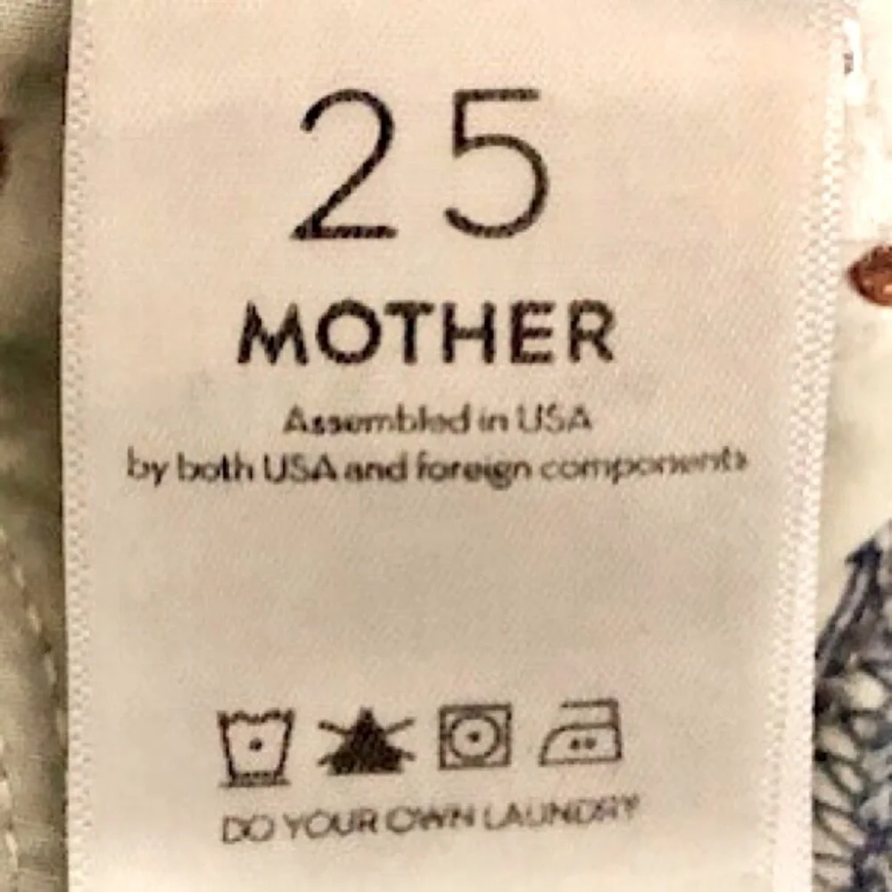 “Like New” MOTHER High-Waisted Looker Ankle Fray Jean - Picture 9 of 10